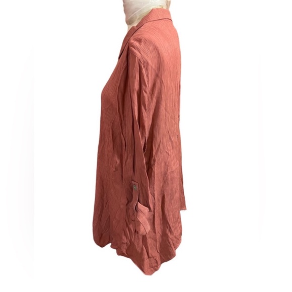 NWT Como Vintage Blouse Mother of Pearl Buttons Size XL - Picture 3 of 8